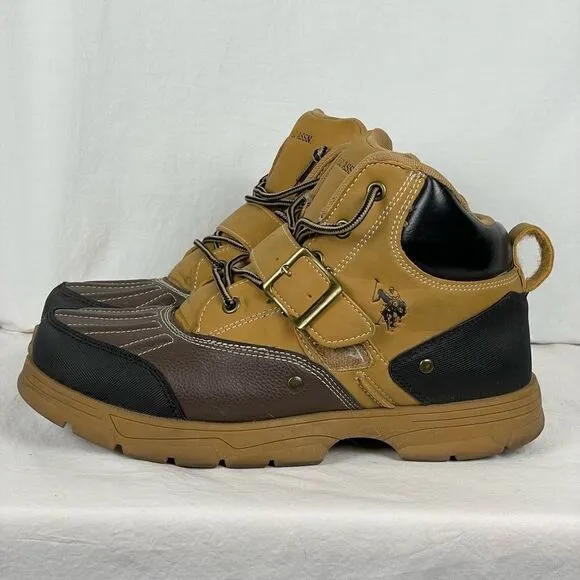Polo Association Kedge Buckle Duck Toe Boots - Men’s 8 1/2