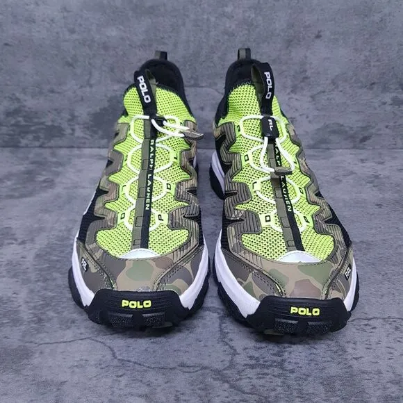 POLO Ralph Lauren Adventure 300LT Hiking Shoes Mens 10 Volt Camo Black