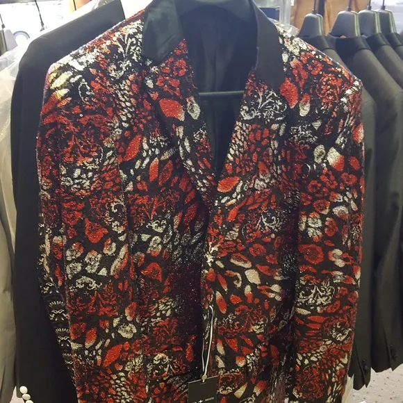 Prom blazer and shoe combo