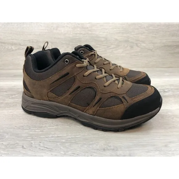 Propet Connelly M5503BR-M-08 Men's 8 Brown Leather Lace Up Hiking Comfort Shoes