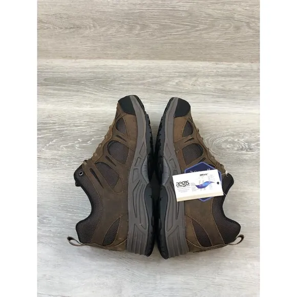 Propet Connelly M5503BR-M-08 Men's 8 Brown Leather Lace Up Hiking Comfort Shoes