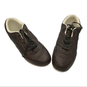 Propet Leather Washable Walker Shoes Womens Size 10 S (4A) Brown Lace Up Comfort