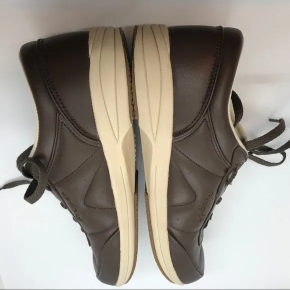 Propet Leather Washable Walker Shoes Womens Size 10 S (4A) Brown Lace Up Comfort