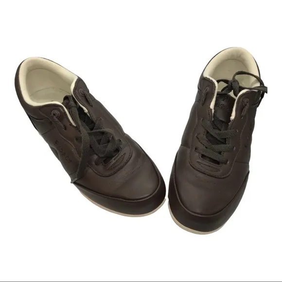 Propet Leather Washable Walker Shoes Womens Size 10 S (4A) Brown Lace Up Comfort