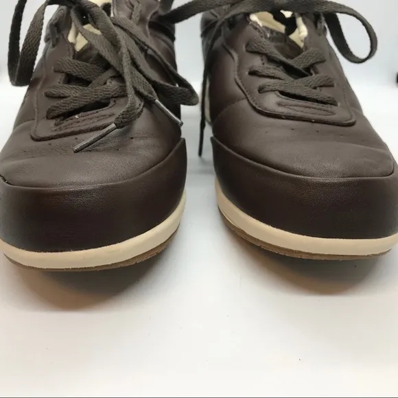 Propet Leather Washable Walker Shoes Womens Size 10 S (4A) Brown Lace Up Comfort