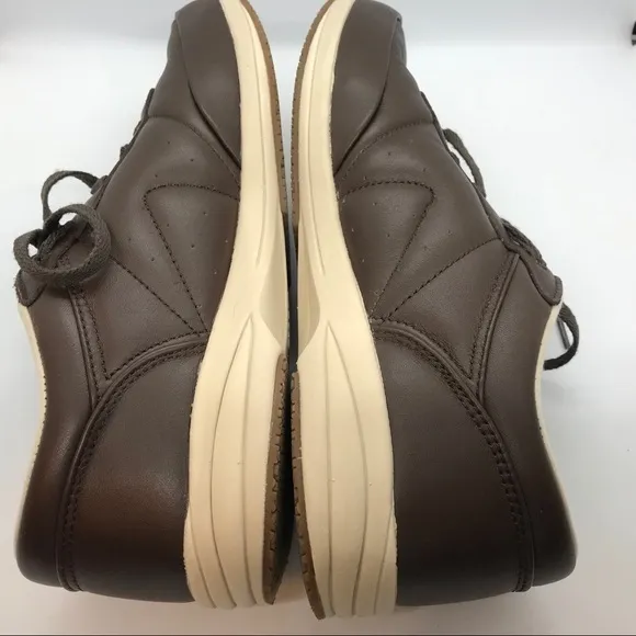 Propet Leather Washable Walker Shoes Womens Size 10 S (4A) Brown Lace Up Comfort
