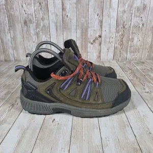 Propet Waterproof Hiking Trail Shoes Women's Wide Width Brown‎ Purple Size 6