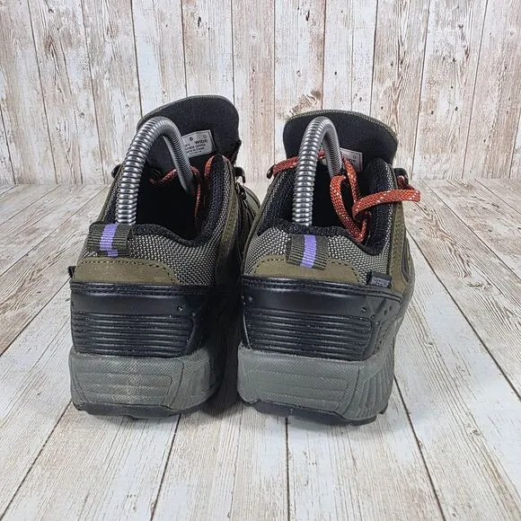 Propet Waterproof Hiking Trail Shoes Women's Wide Width Brown‎ Purple Size 6