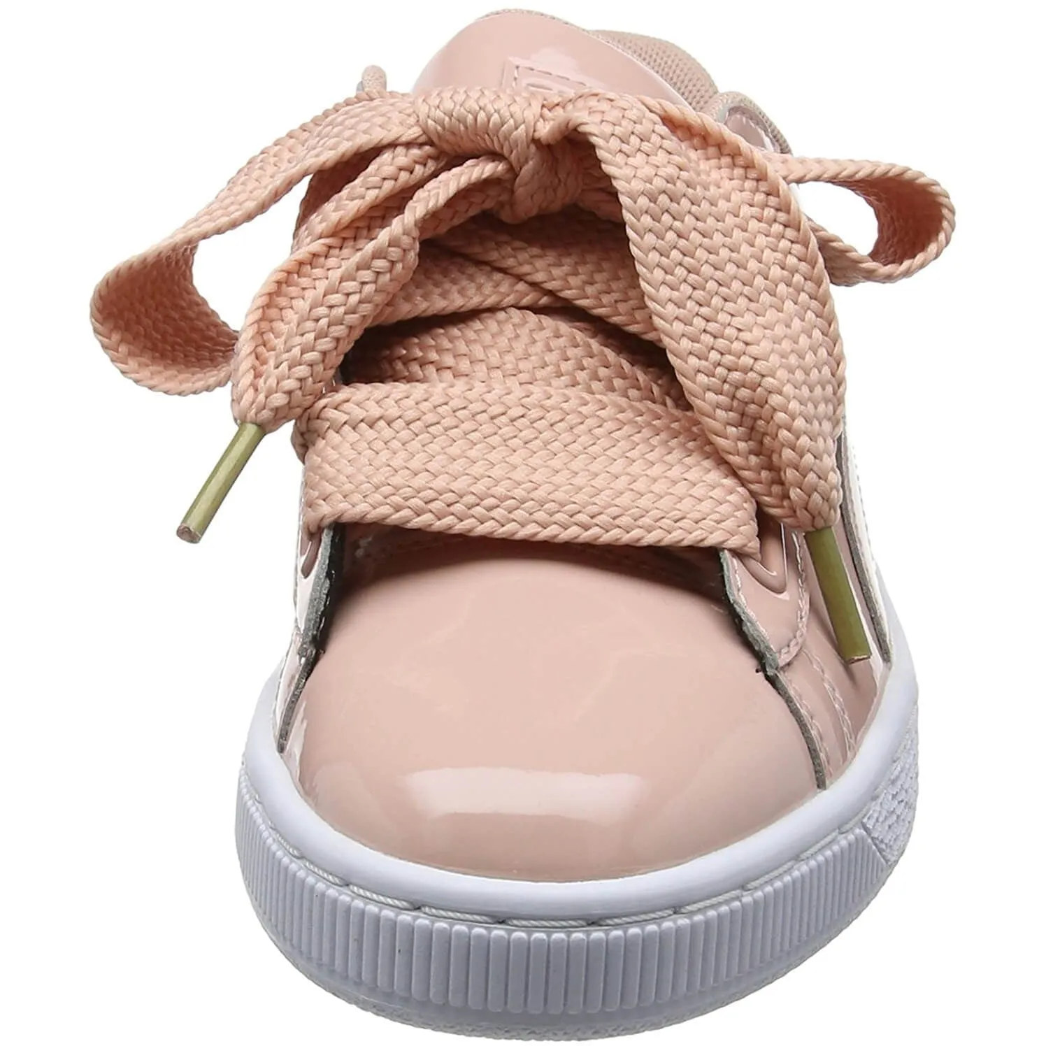 Puma Basket Heart Patent Pink/White Women