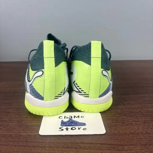 Puma Future 7 Match It Indoor Soccer shoes 107936 03 green Men’s Sz 7 Kids Sz 7