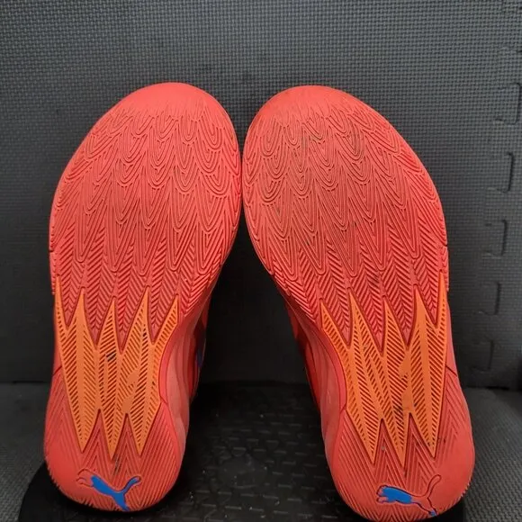 Puma LaMello MB.02 Supernova Shoes Youth Sz 7 Orange Athletic Trainers Sneakers