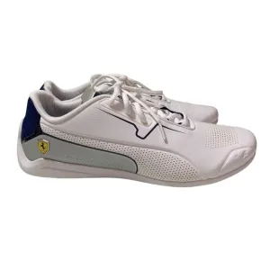 PUMA Men's Scuderia Ferrari Drift Cat Motorsport Shoes White Blue 10.5