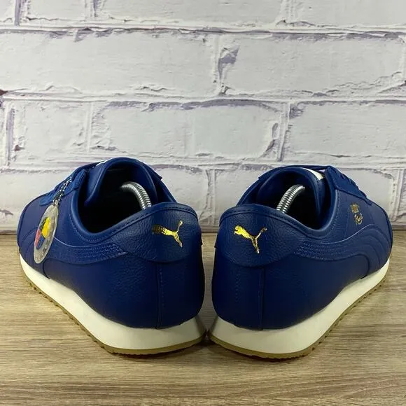 Puma Roma 68 'New Heritage Blazing Blue' Sneakers Men's 11.5 Leather Shoes NEW