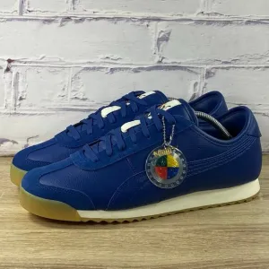 Puma Roma 68 'New Heritage Blazing Blue' Sneakers Men's 11.5 Leather Shoes NEW