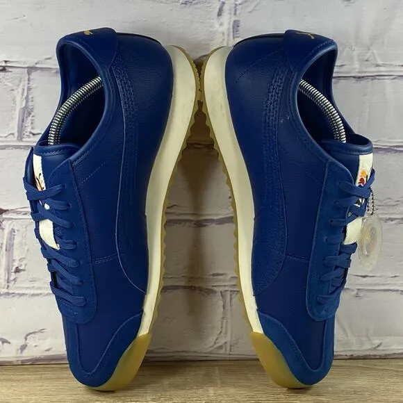 Puma Roma 68 'New Heritage Blazing Blue' Sneakers Men's 11.5 Leather Shoes NEW