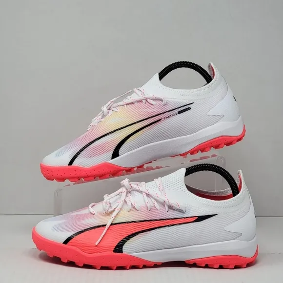 Puma Ultra Ultimate Cage 107502-01 White Mens Indoor Soccer Shoes Size 7 New