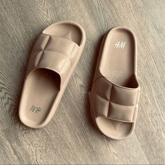 Quilted look shoes new