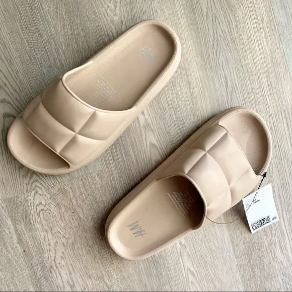 Quilted look shoes new