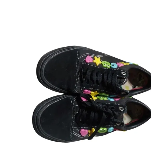 RARE Vans x Frog Skate Old Skool Black Skateboarding Sneaker Shoes Mens Size 8.5