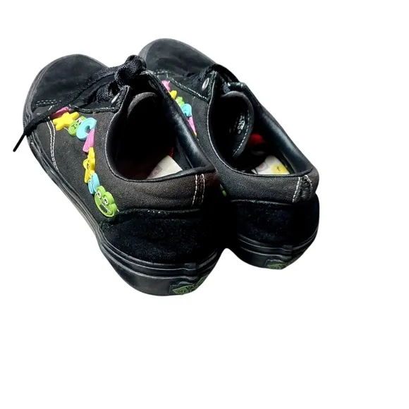 RARE Vans x Frog Skate Old Skool Black Skateboarding Sneaker Shoes Mens Size 8.5