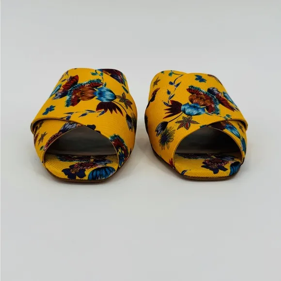 Rebecca‎ Minkoff Anden Floral Slides Size 6.5 Tropical