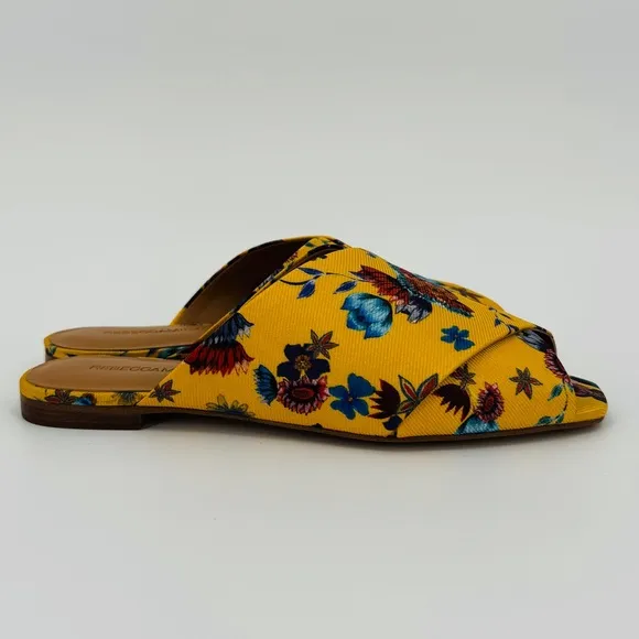 Rebecca‎ Minkoff Anden Floral Slides Size 6.5 Tropical