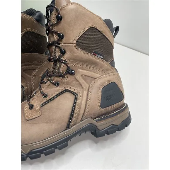 Red Wing Men’s Work Boots ASTMF 2892-11 Slip Resist Leather Waterproof Vibram 12