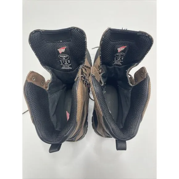 Red Wing Men’s Work Boots ASTMF 2892-11 Slip Resist Leather Waterproof Vibram 12