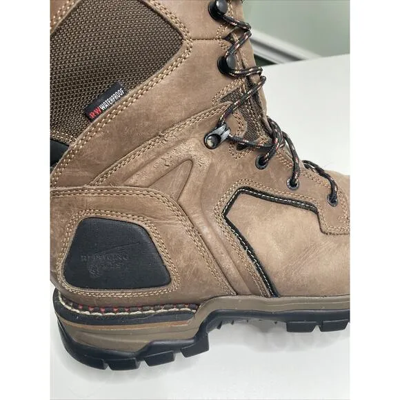 Red Wing Men’s Work Boots ASTMF 2892-11 Slip Resist Leather Waterproof Vibram 12