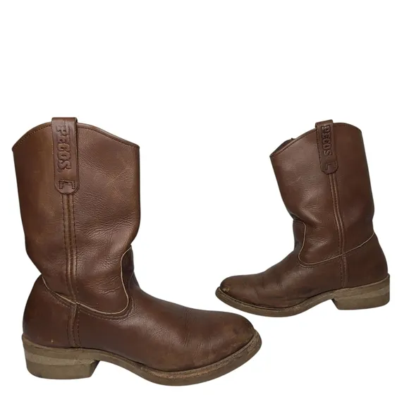 Red Wing Shoes Pecos Nailseat Boots 1155 Size 9EEE Triple Wide