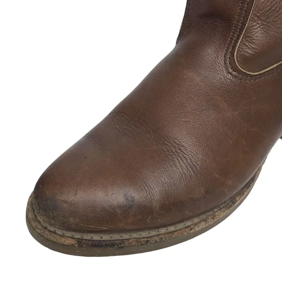 Red Wing Shoes Pecos Nailseat Boots 1155 Size 9EEE Triple Wide