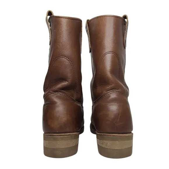 Red Wing Shoes Pecos Nailseat Boots 1155 Size 9EEE Triple Wide