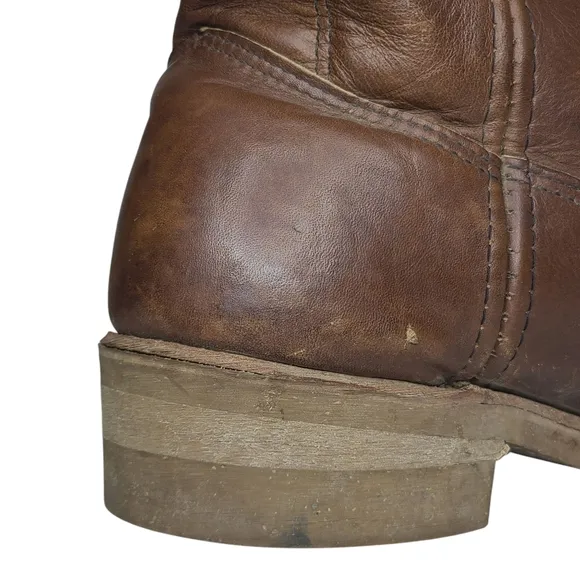 Red Wing Shoes Pecos Nailseat Boots 1155 Size 9EEE Triple Wide