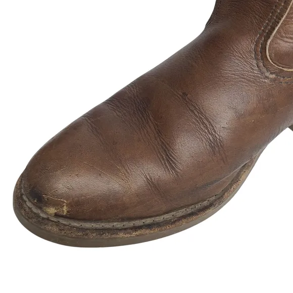 Red Wing Shoes Pecos Nailseat Boots 1155 Size 9EEE Triple Wide