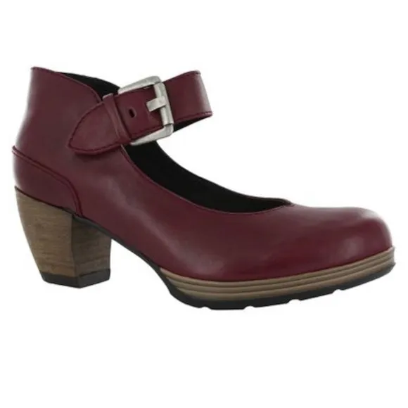 Red Wolky Mary Jane Shoes Size 41 NWOB