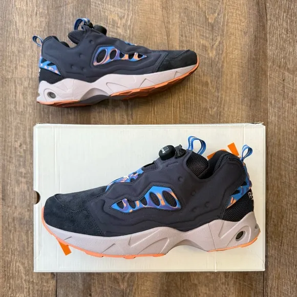 Reebok Instapump Fury Road MCT Lead Blue Pump
