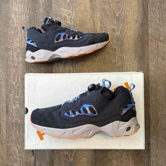Reebok Instapump Fury Road MCT Lead Blue Pump