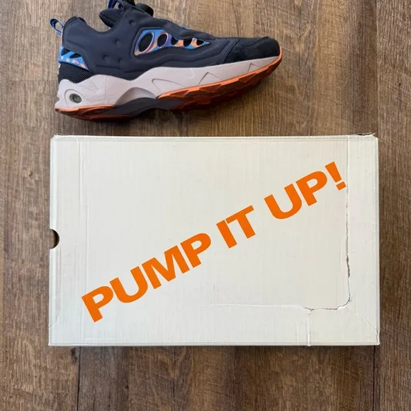 Reebok Instapump Fury Road MCT Lead Blue Pump