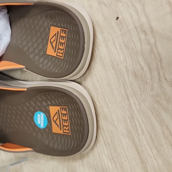 Reef Men's Brown and Tan Sandals THE DECKHAND