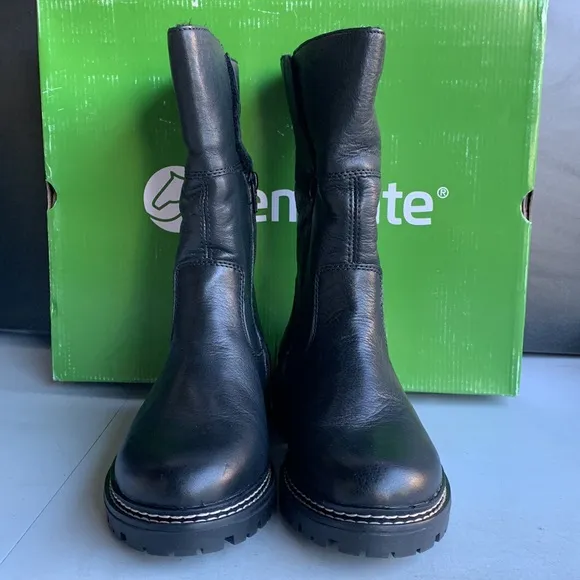 Remonte NWB Women's Waterproof Side-Zipped Ankle Boots,‎ Black, Size 36EU/5.5US