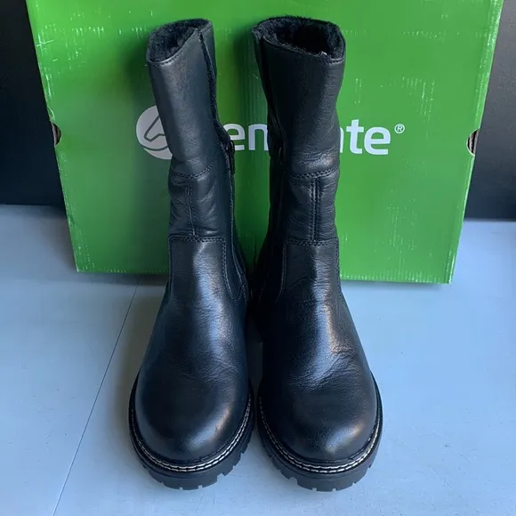 Remonte NWB Women's Waterproof Side-Zipped Ankle Boots,‎ Black, Size 36EU/5.5US
