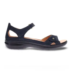 Revere Portofino Backstrap Sandals Navy Blue Size EU42