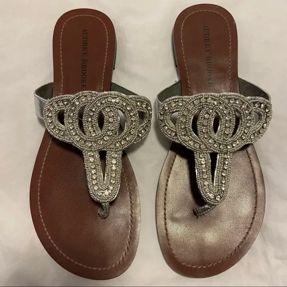Rhinestone Sandals