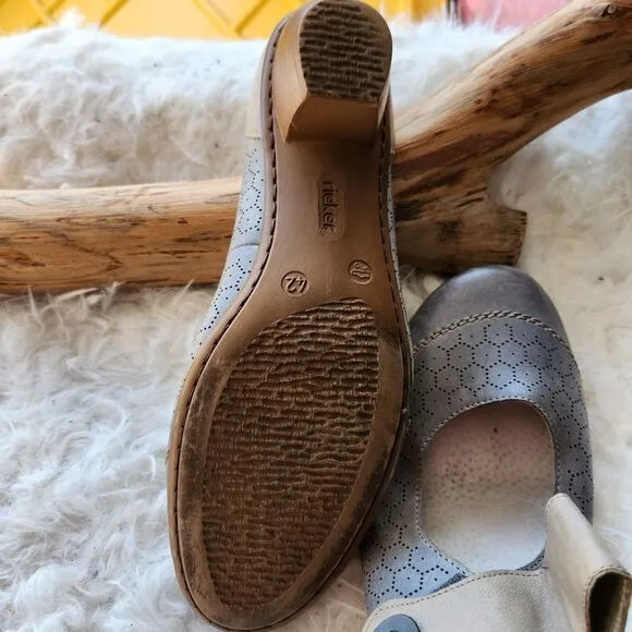 Rieker anti stress 2 tone mary jane shoes