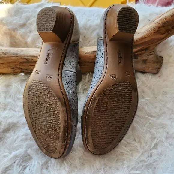 Rieker anti stress 2 tone mary jane shoes