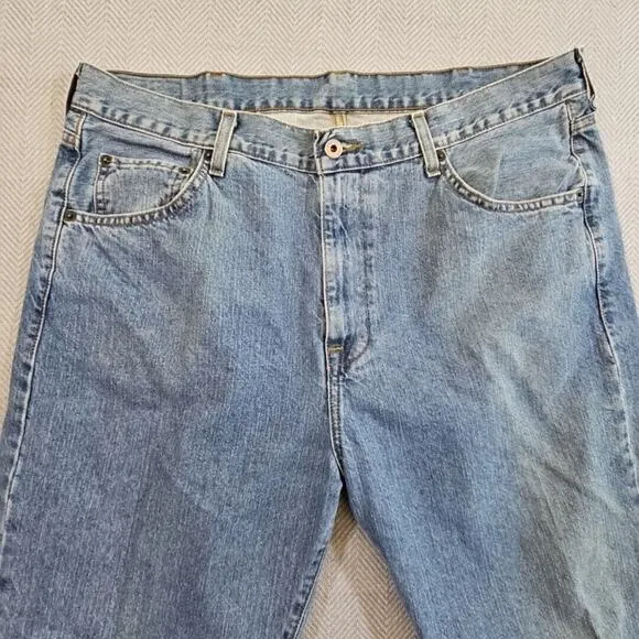 RL Polo Designer Jeans Men’s Sz 38x32 Ashmore Original Straight Leg Ralph Lauren