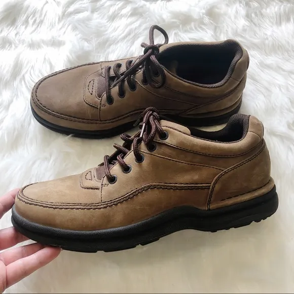 Rockport World Tour Classic Brown Lace-Up Shoes 9W