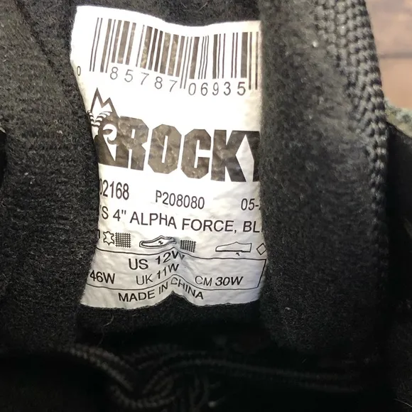ROCKY BOOTS Alpha Force Oxford Shoes
