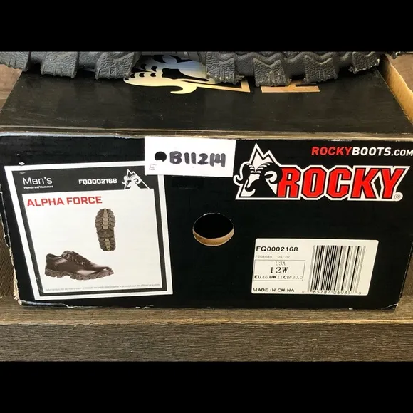 ROCKY BOOTS Alpha Force Oxford Shoes
