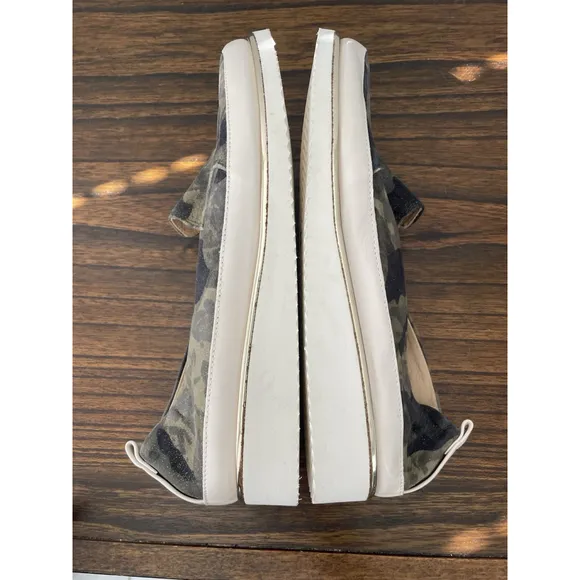 Ron White Made In Italy Platform Slip On Camo Shoes Women’s 8.5-9 US euro 39.5